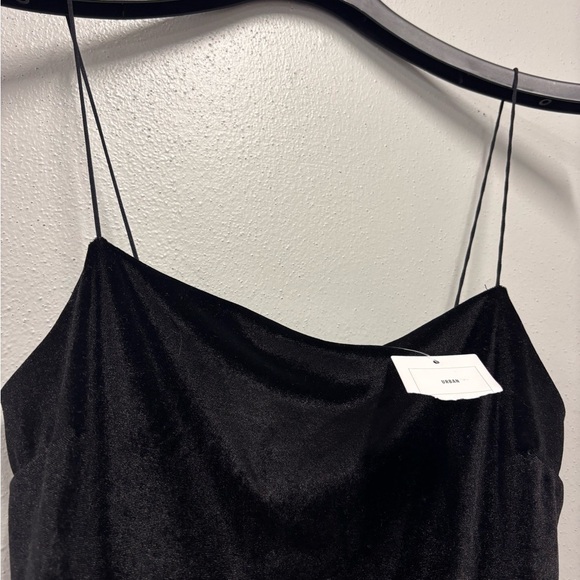 Urban Outfitters Black Mini A-line Cocktail Dress with Spaghetti Straps - Picture 6 of 6